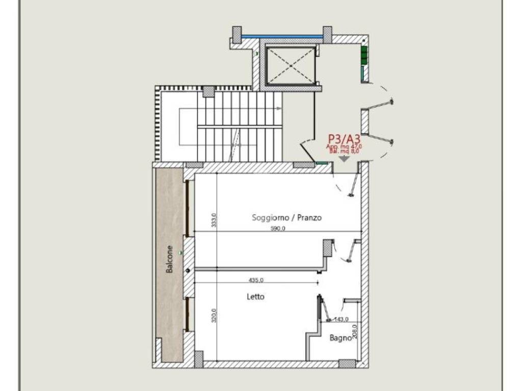 Appartamento a Casamassima in V. Conversano, 46 - Foto 3