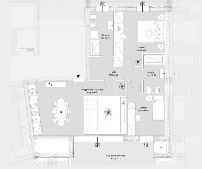Appartamento a Castel maggiore in Via Giuseppe Impastato, 36 - Foto 2