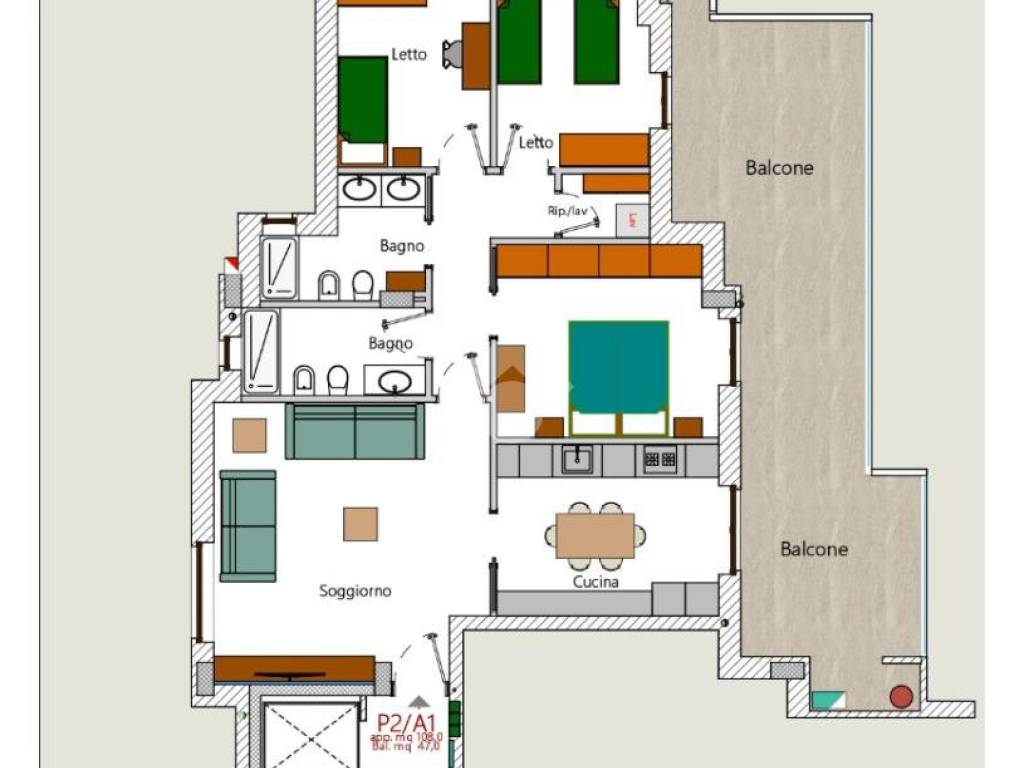 Appartamento a Casamassima in V. Conversano, 46 - Foto 4