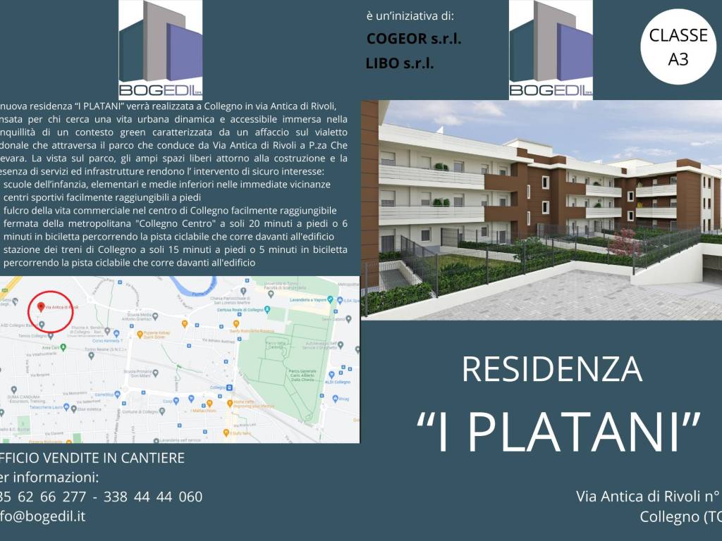 Appartamento a Collegno in Via Antica di Rivoli, 1 - Foto 3