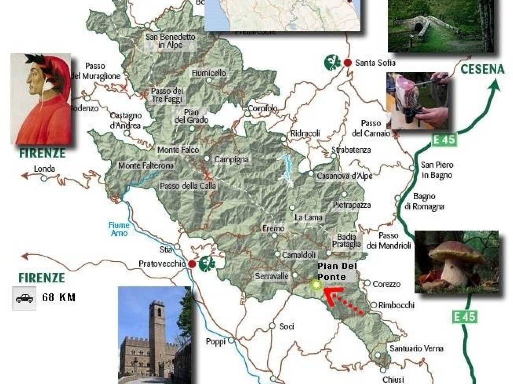 Casa indipendente a Bibbiena in località Pian del Ponte, 98 - Foto 4
