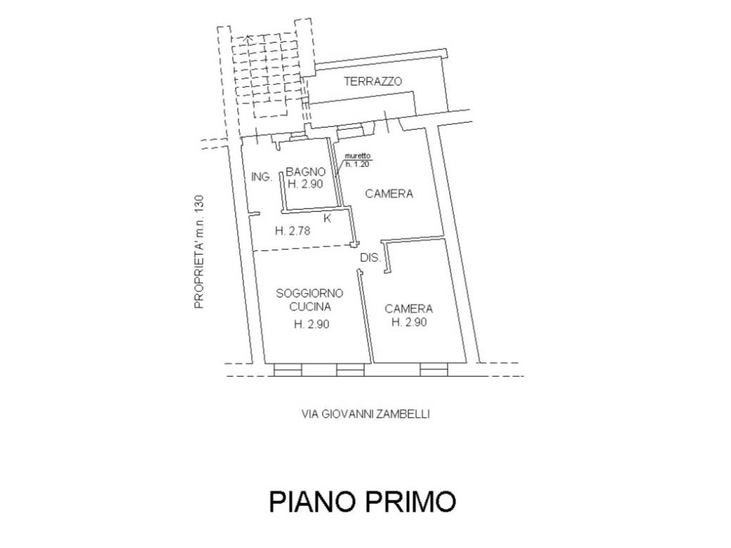 Appartamento a Verona in Via Giovanni Zambelli, 18 - Foto 2