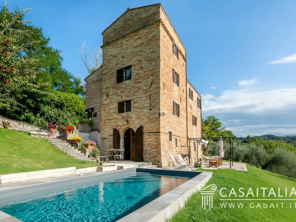 Villa a Saludecio in Piazza Gioco del Pallone, 2 - Foto 5