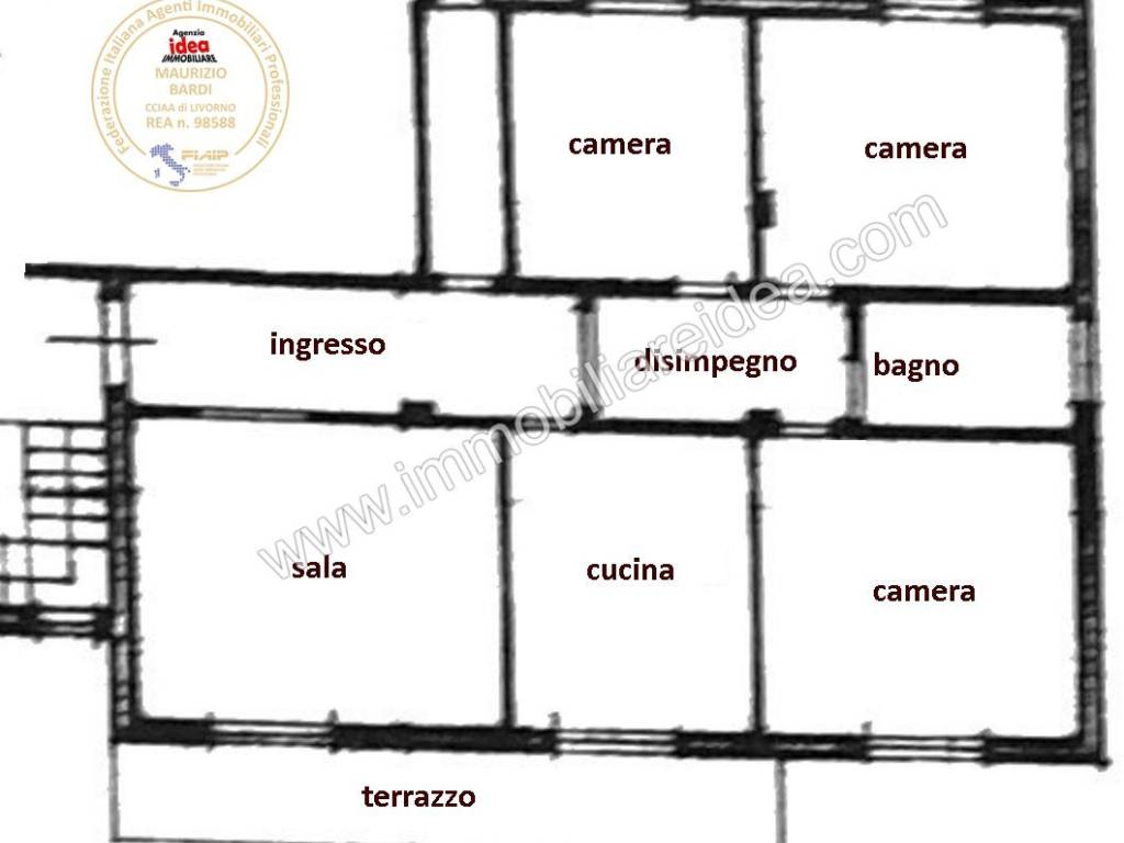 Appartamento a Rosignano marittimo in Via Mentana - Foto 2