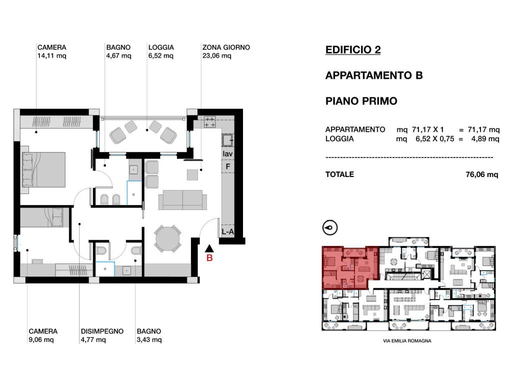 Appartamento a Gabicce mare in Via Romagna - Foto 2