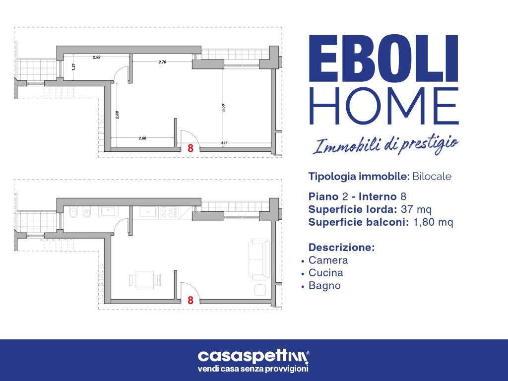 Appartamento a Eboli in Via Giacinto Romano, 1 - Foto 5
