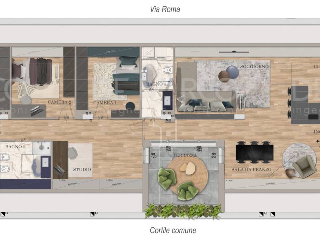 Loft / open space a Saronno in Via Roma, 53 - Foto 5