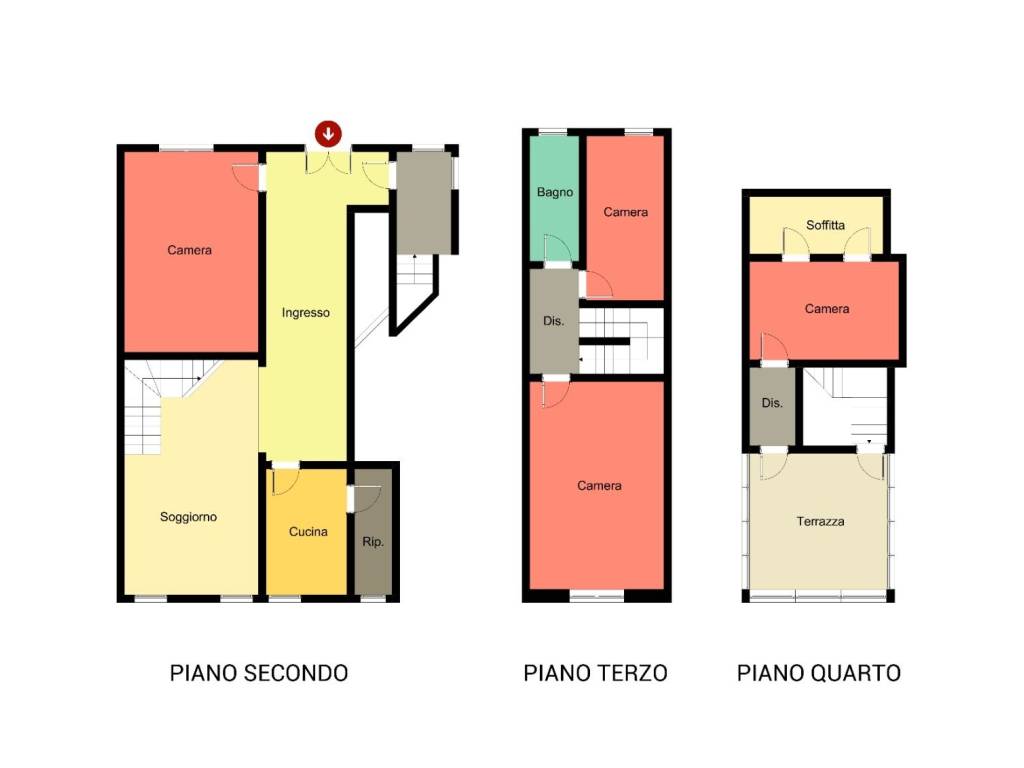 Attico / mansarda a Venezia in San Polo, 2170 - Foto 5