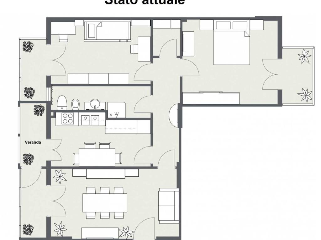 Appartamento a Gravina di catania in Via Guglielmo Oberdan, 12 - Foto 3