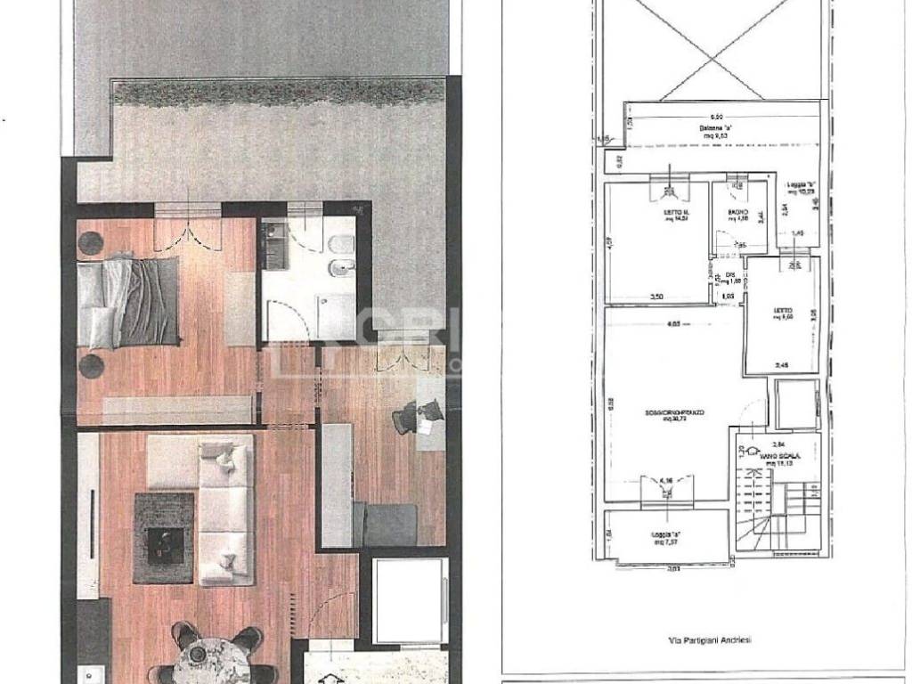 Appartamento a Andria in Via Partigiani andriesi, 60 - Foto 2