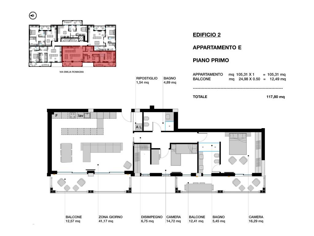 Appartamento a Gabicce mare in Via Romagna - Foto 5