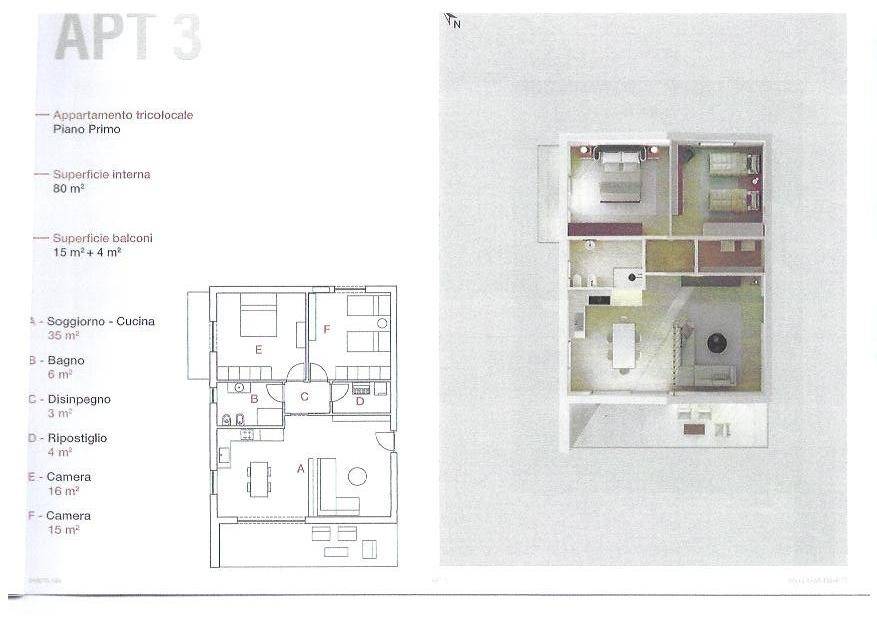 Appartamento a Ponti sul mincio in Via Brigate Italia Avesani - Foto 3