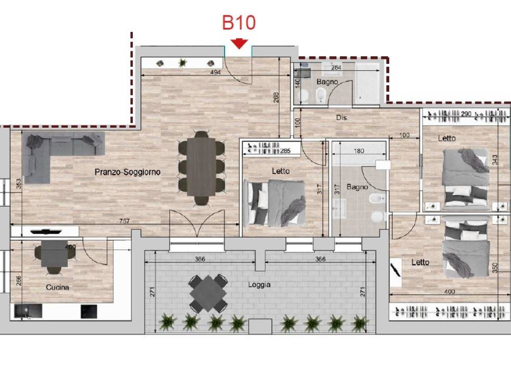 Appartamento a Reggio emilia in Via Tito Maccio Plauto - Foto 4