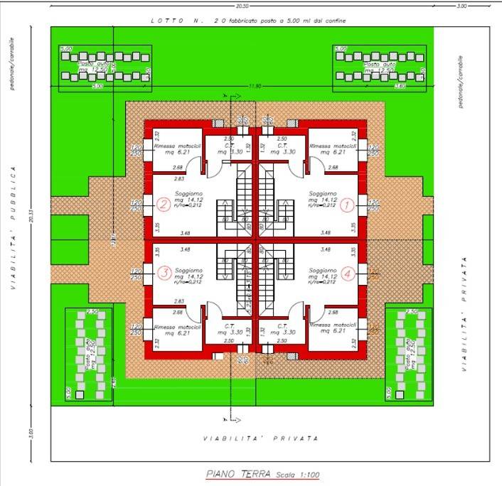Villetta a schiera a Ravenna in Viale Amerigo Vespucci - Foto 2