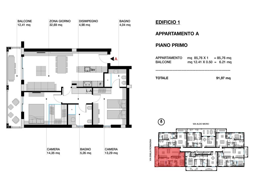 Appartamento a Gabicce mare in Via Romagna - Foto 5