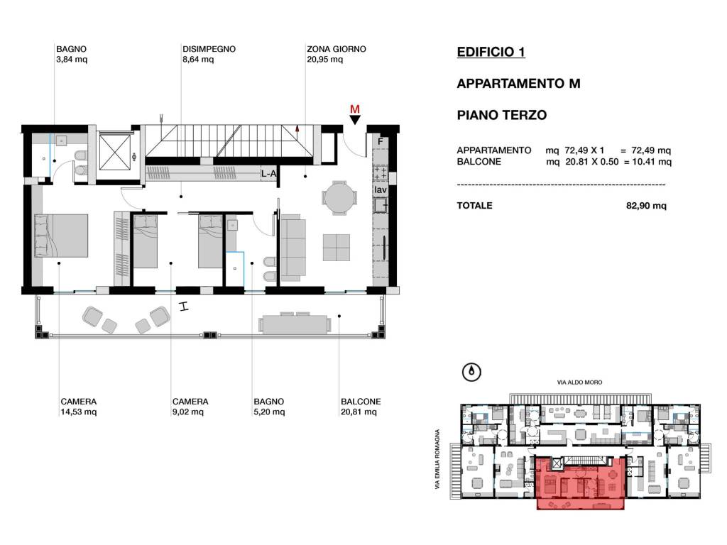 Appartamento a Gabicce mare in Via Romagna - Foto 5