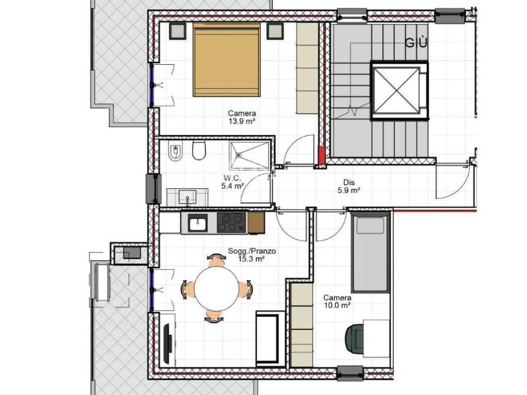 Appartamento a San benedetto del tronto in Via Fratelli Cervi, 18 - Foto 5