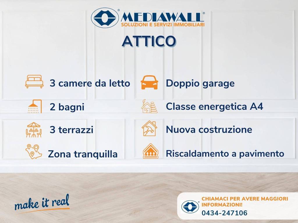 Attico / mansarda a Pordenone - Foto 2