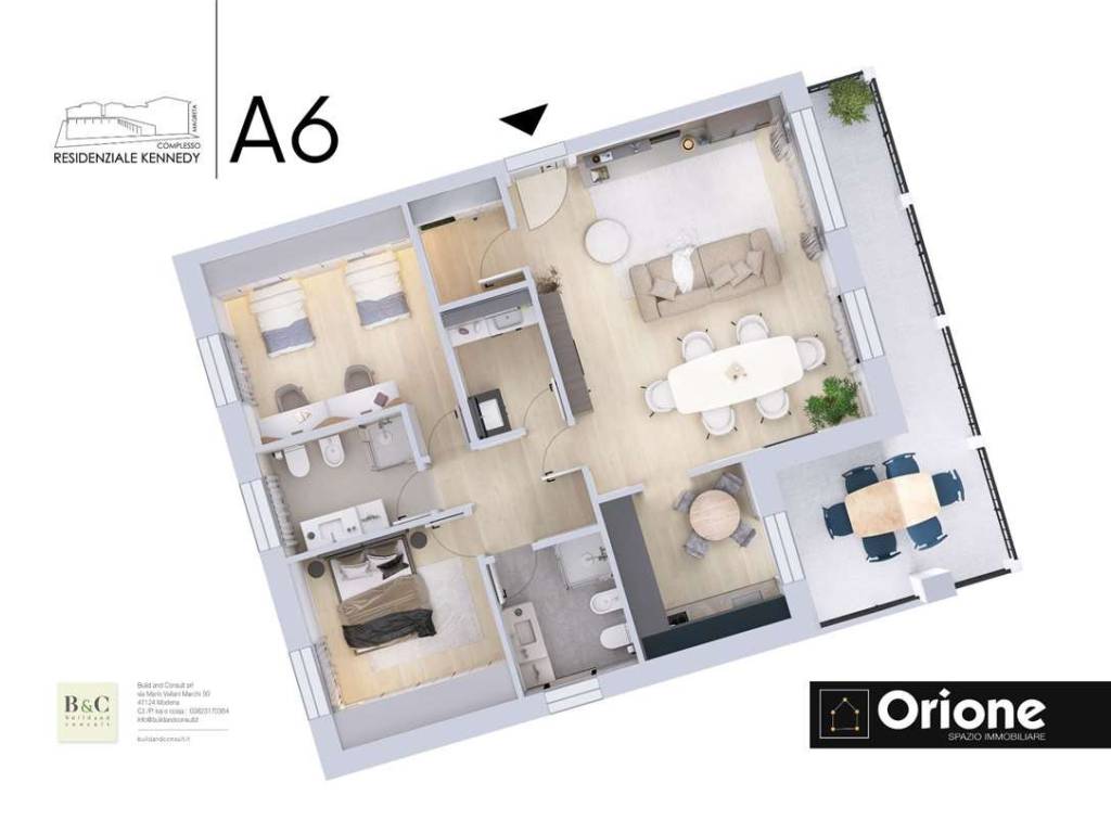 Appartamento a Formigine in Don Franchini, 14 - Foto 3