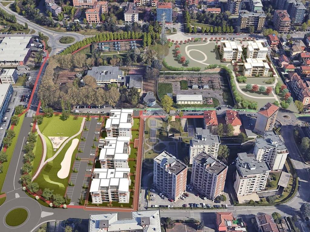 Appartamento a Novate milanese in VIA PRAMPOLINI, 15 - Foto 2