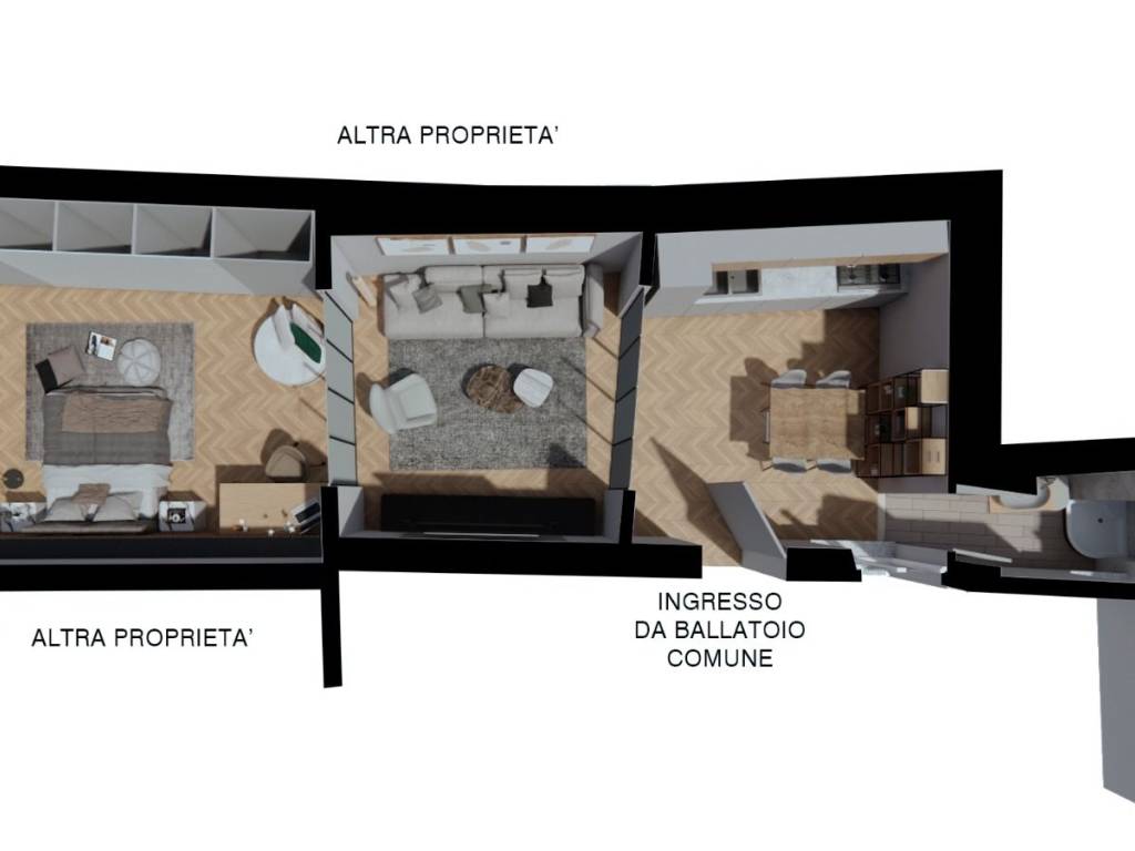 Appartamento a Bergamo in Via Sant'Alessandro - Foto 3