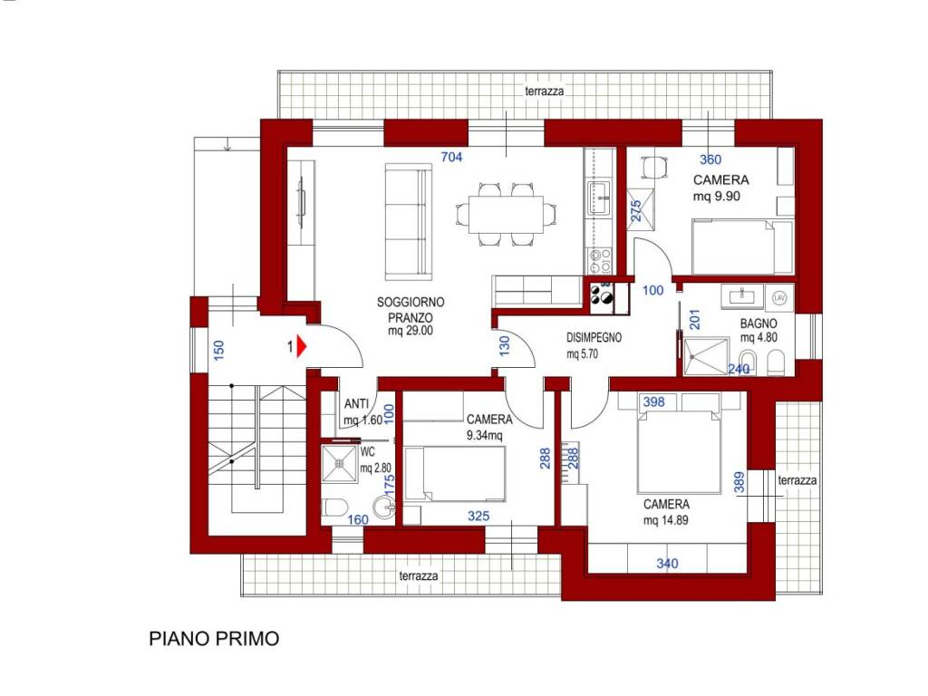 Appartamento a Falcade in Via Trieste, 51 - Foto 4