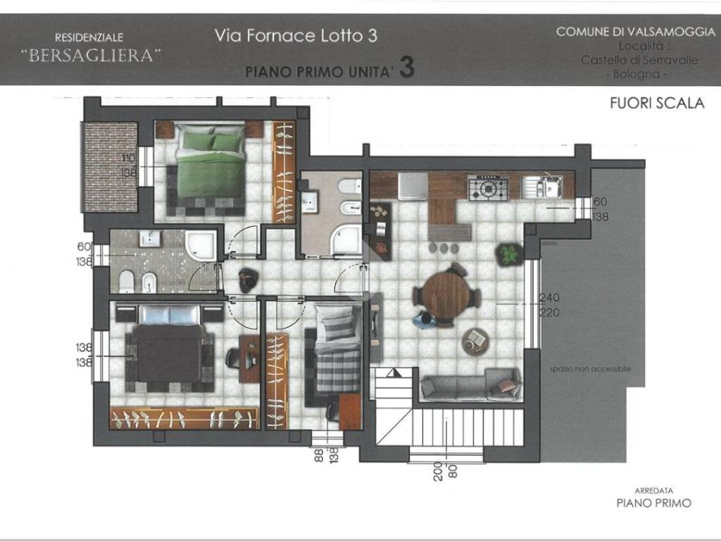Appartamento a Valsamoggia in Viale dei Martiri, 8 - Foto 2