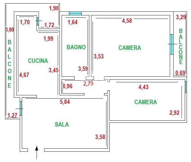 Appartamento a Aprilia in Via Montello, 3 - Foto 2