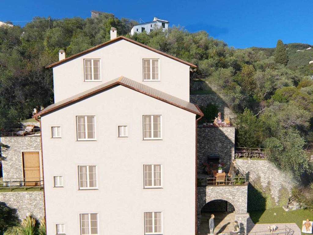Villa a Zoagli in San Pietro de Rovereto - Foto 4