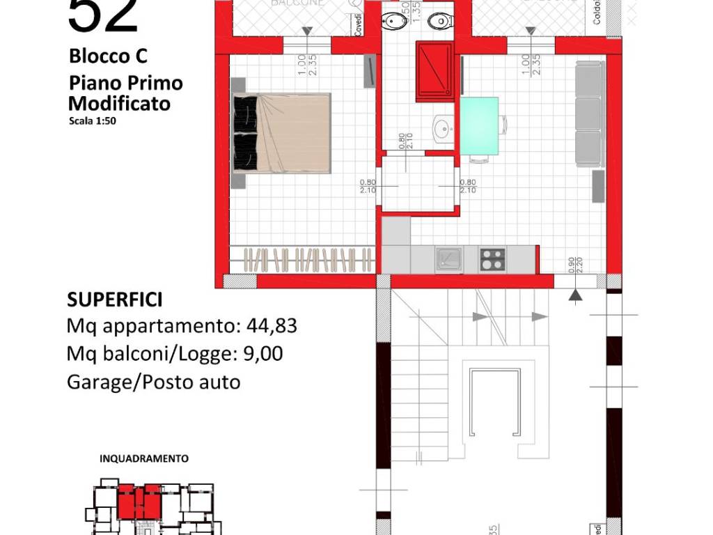 Appartamento a Pesaro in Via Lago Maggiore, 72 - Foto 3