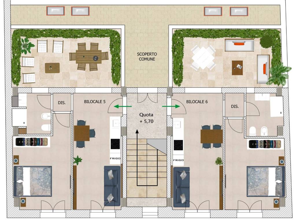 Palazzo / stabile a Lecce in Via Casale Bagnara, 4 - Foto 4