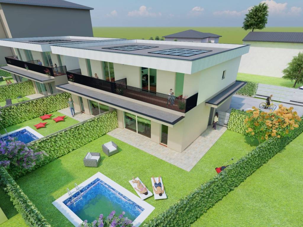 Villa a Erba in Via Guglielmo Marconi, 12 - Foto 2