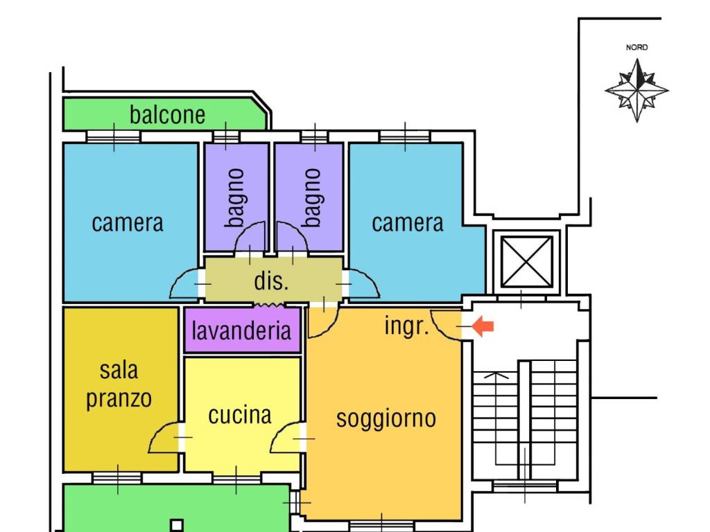 Attico / mansarda a Voghera in Strada Santa Maria Bianca - Foto 4