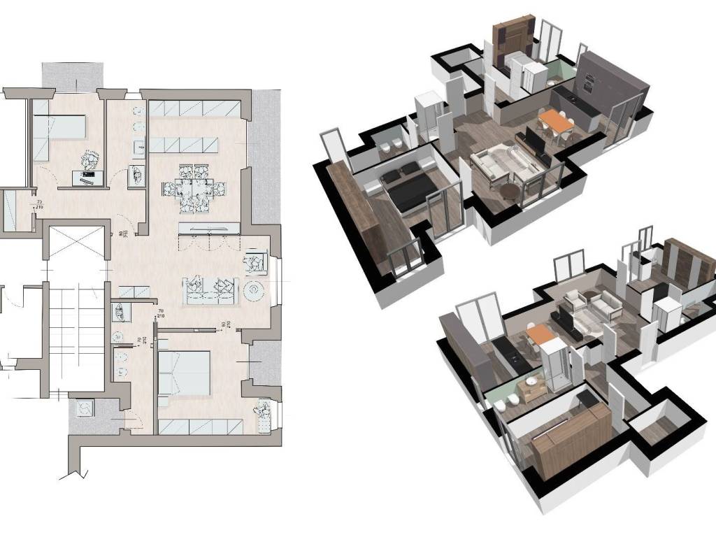 Appartamento a San damiano d'asti in Baluardo Montebello - Foto 3