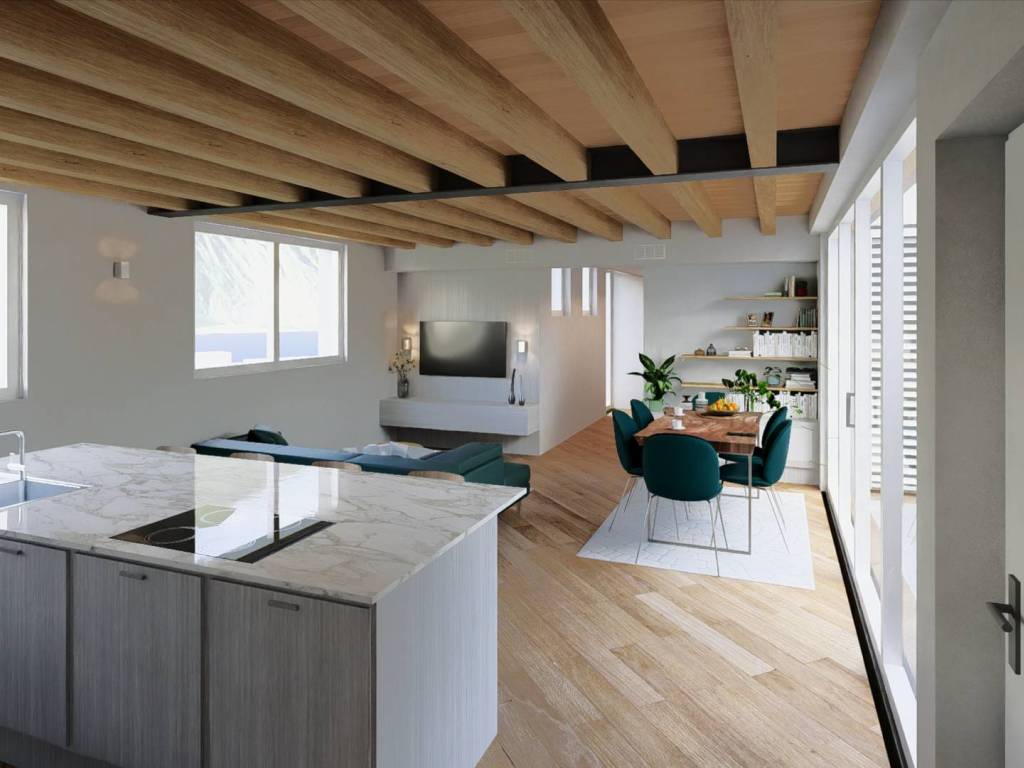 Attico / mansarda a Lecco in Via Ca' Rossa, 1 - Foto 3