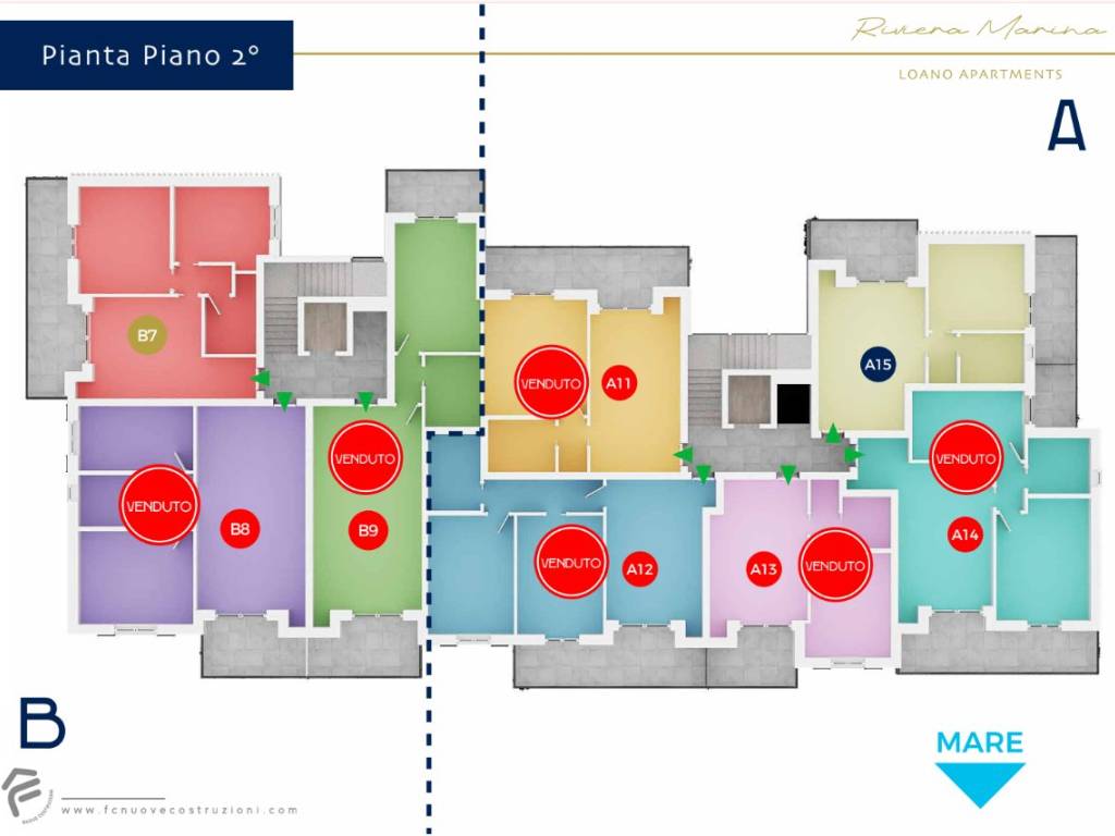 Appartamento a Loano in Via Sant'Erasmo, 7 - Foto 5