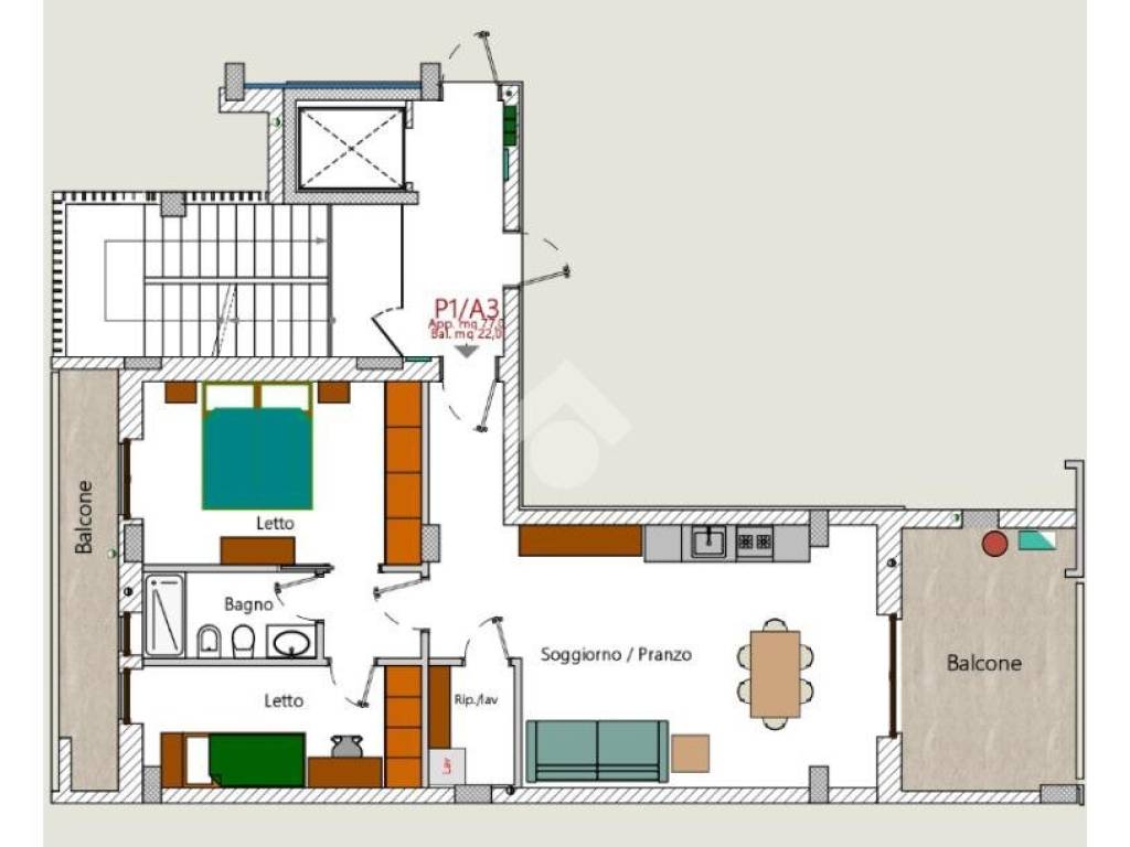 Appartamento a Casamassima in V. Conversano, 46 - Foto 4