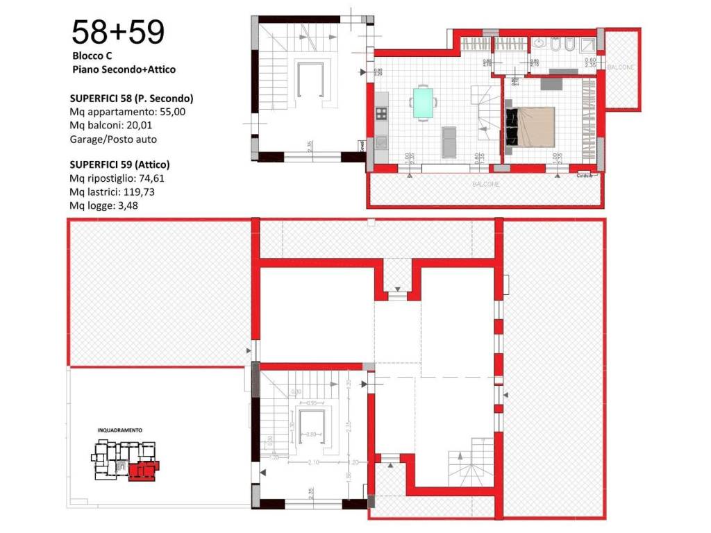 Appartamento a Pesaro in Via Lago Maggiore, 72 - Foto 3