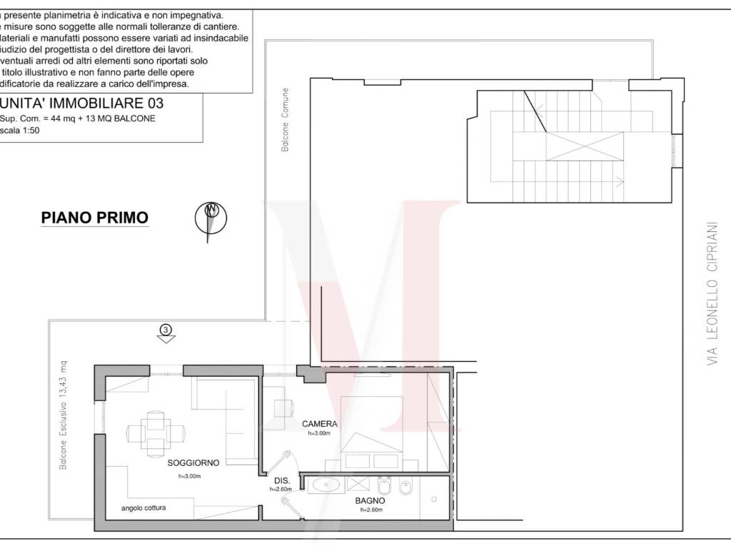 Appartamento a Bologna in Via Leonetto Cipriani, 3 - Foto 5