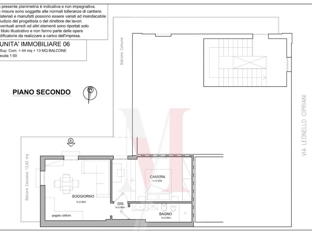 Appartamento a Bologna in Via Leonetto Cipriani, 3 - Foto 5