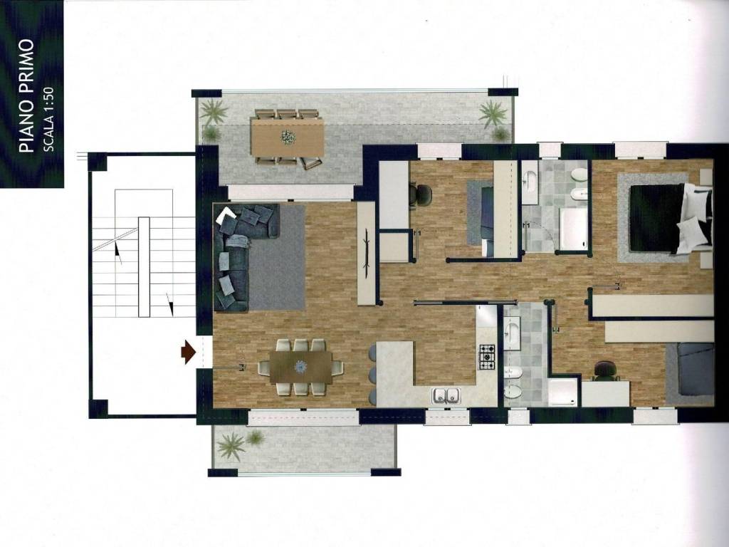 Appartamento a Cesate in Via Trieste - Foto 2