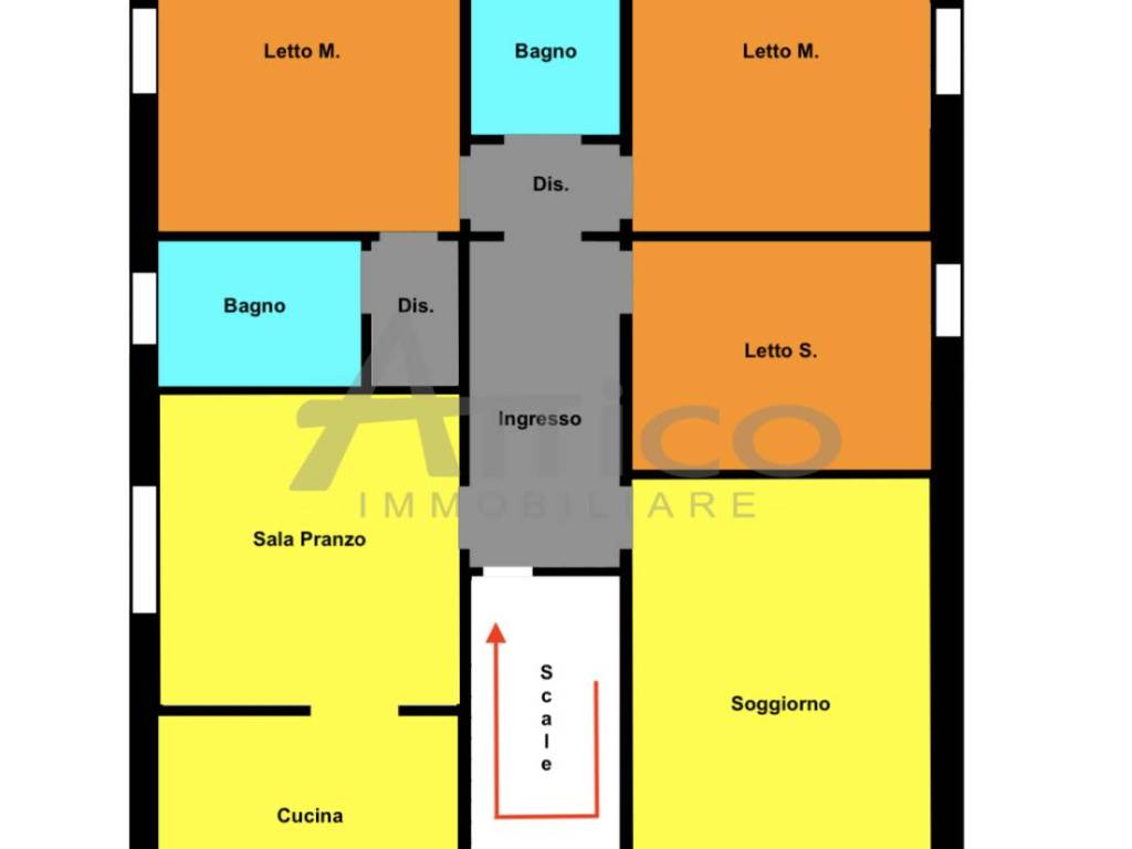 Attico / mansarda a Rovigo in Via Montenero, 36 - Foto 2