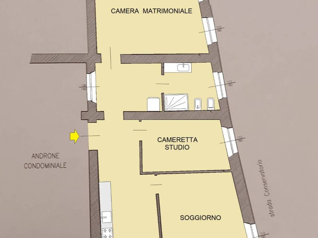 Appartamento a Parma in Strada Ponte Caprazucca, 5 - Foto 3