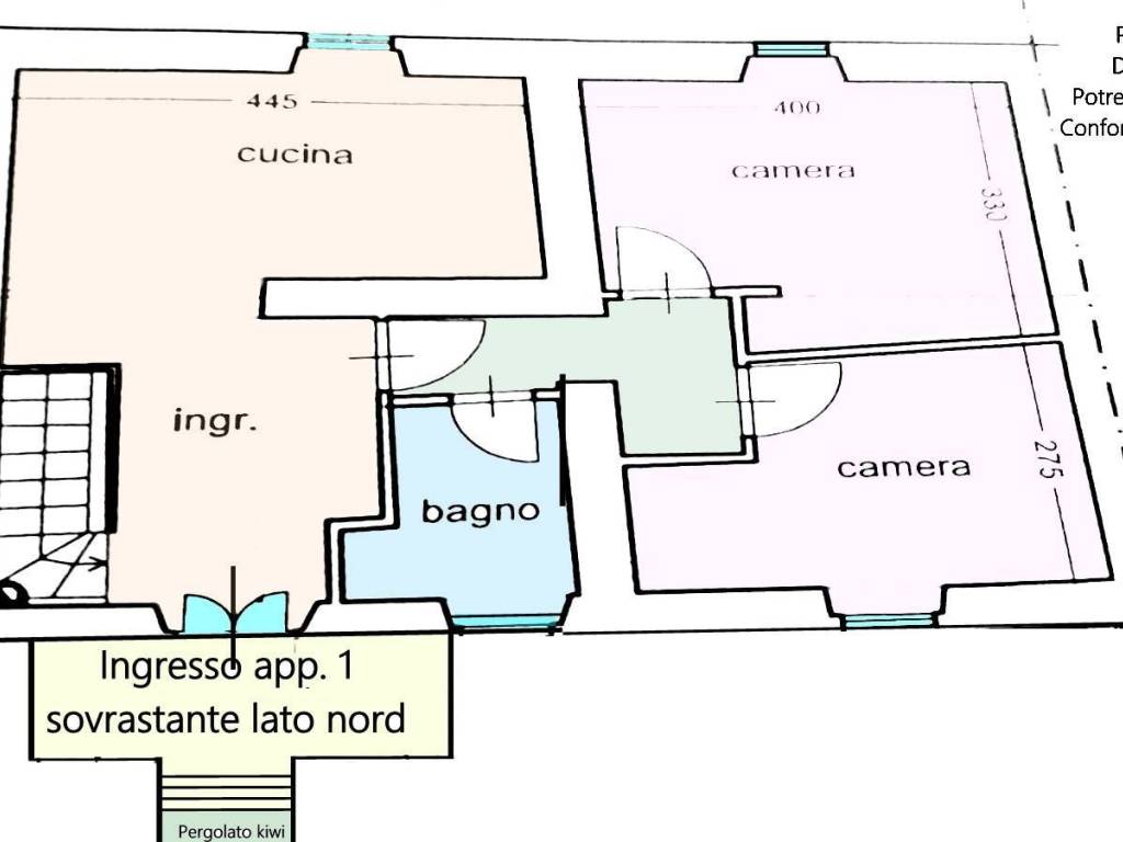 Appartamento a Castel del piano in IMMEDIATA ESTREMITA' DEL PAESE DI CASTEL DEL PIANO - Foto 4