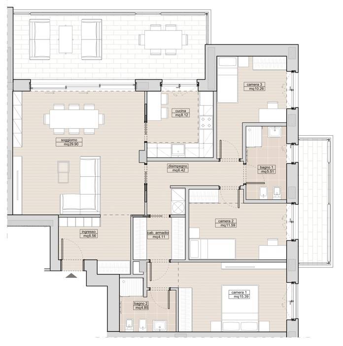 Appartamento a Arese in Via Senato, 10 - Foto 5