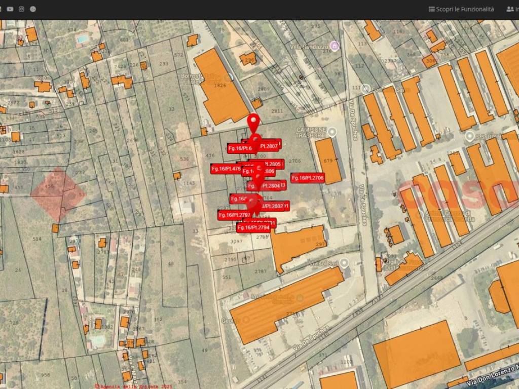 Terreno a Carini in Via De Spuches, 31 - Foto 2