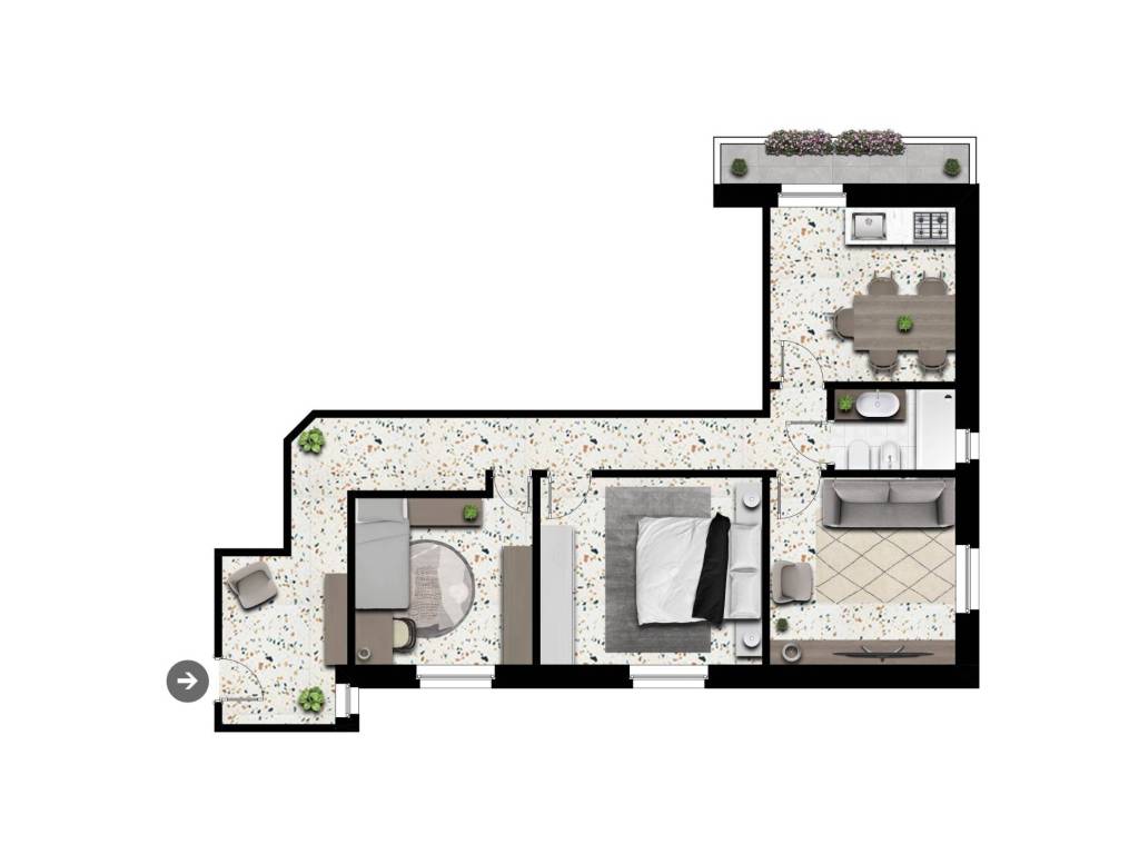 Appartamento a Genova in Via Chiaravagna, 22 - Foto 4