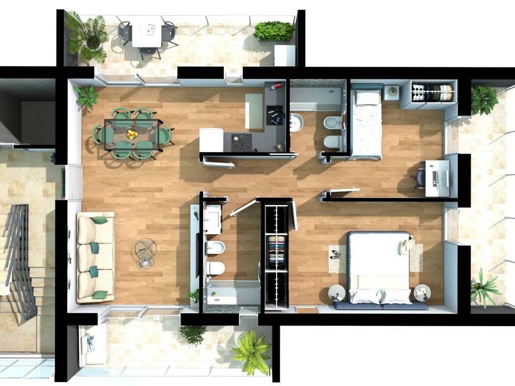 Appartamento a Lecce in Via Gianserio Strafella, 17 - Foto 2