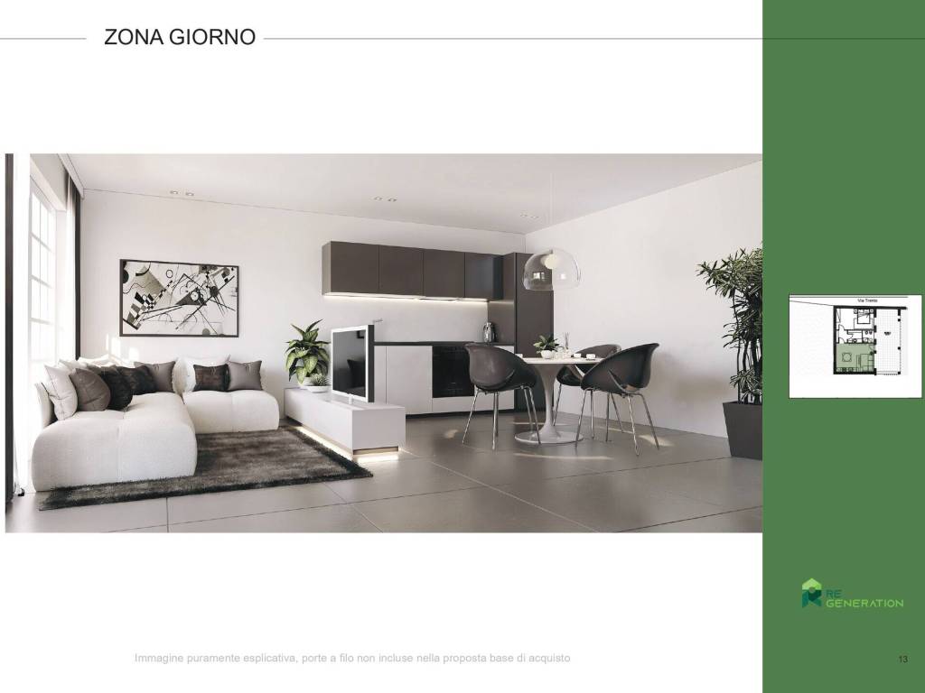 Appartamento a Gallarate in Trento, 8 - Foto 3