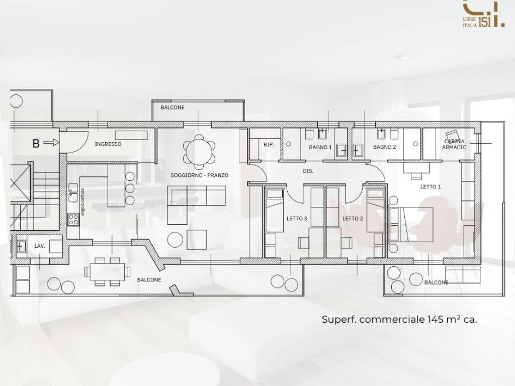 Progetto a Taranto in Corso Italia, 151 - Foto 4